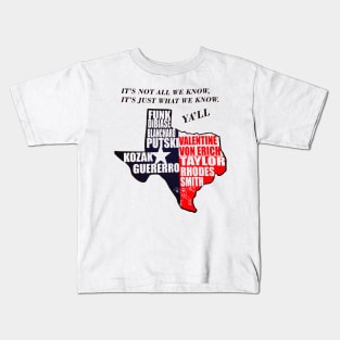 Texas Legendary Pro Wrestling Families Kids T-Shirt